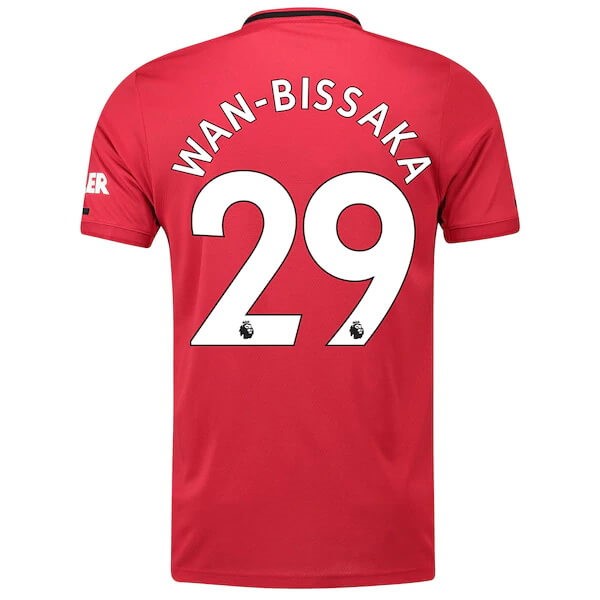 Camiseta Manchester United NO.29 Wan Bissaka 1ª Kit 2019 2020 Rojo
